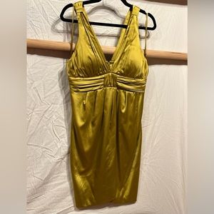 Chartreuse Cocktail Dress